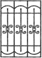 Кованая решетка РК-13