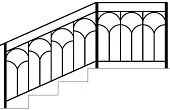 Перила сварные ПС-12